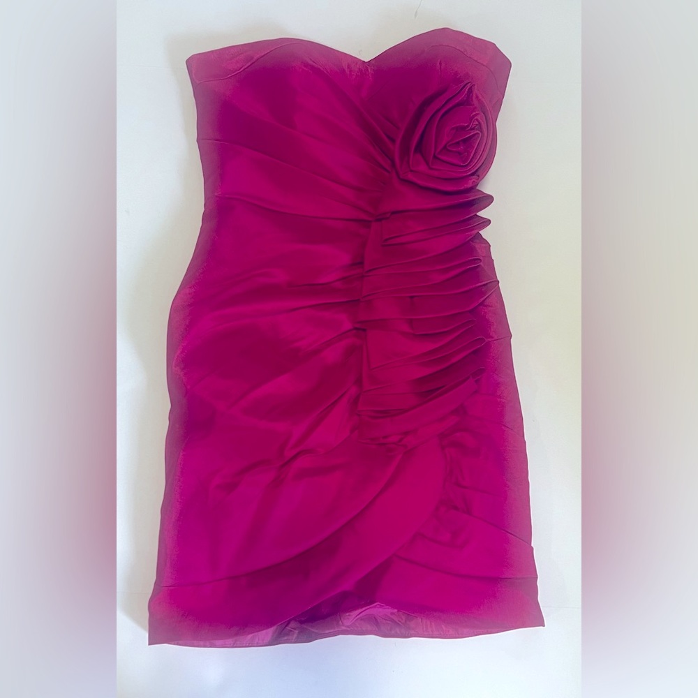 NWT ANNY LEE HOT PINK MINI DRESS SIZE S